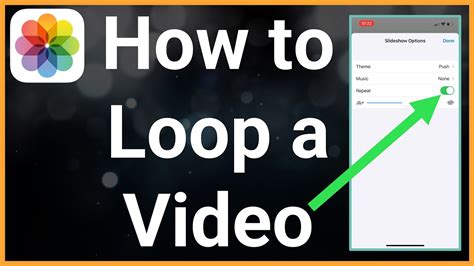 Can You Loop a Video on iPhone?